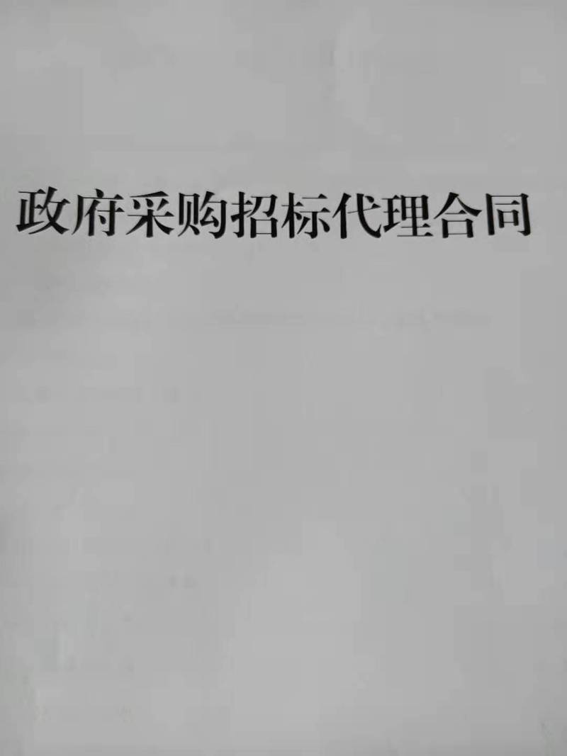 政府采购招标代理合同模板